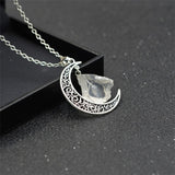 Moon necklace - WOMONA.COM