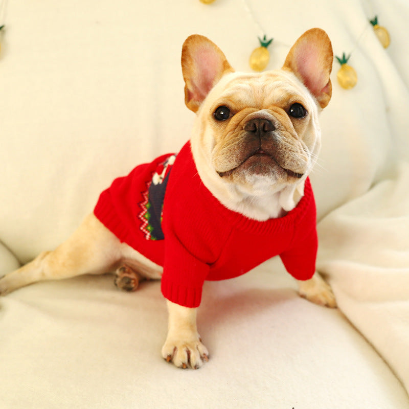 Pet christmas sweater - WOMONA.COM