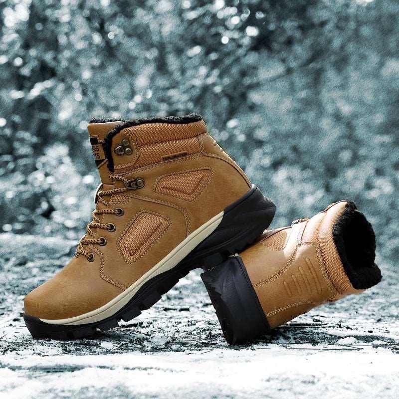 Add velvet high-top sneakers - WOMONA.COM