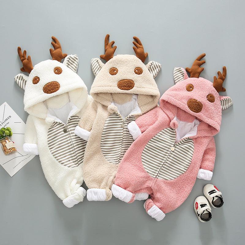 Super cute baby outing in trendy romper - WOMONA.COM