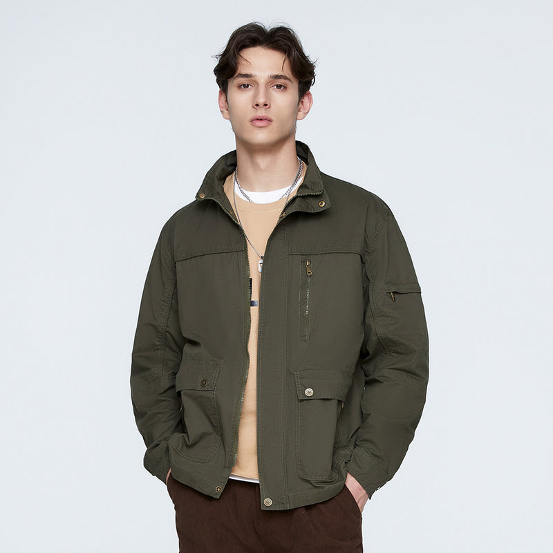 Men's Thin Casual Jacket - WOMONA.COM