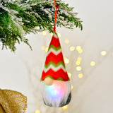 Christmas Decoration Christmas Knitted Pendant With Lights - WOMONA.COM