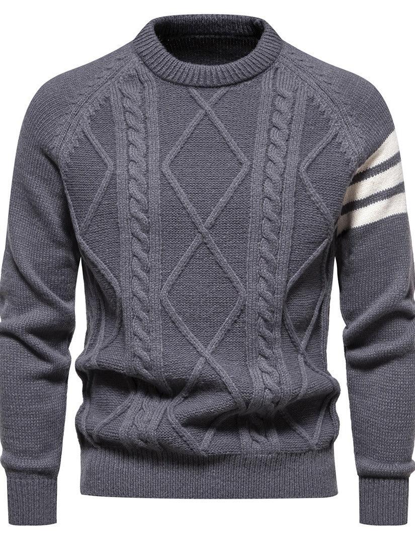American Casual Retro Men's Sweater - WOMONA.COM