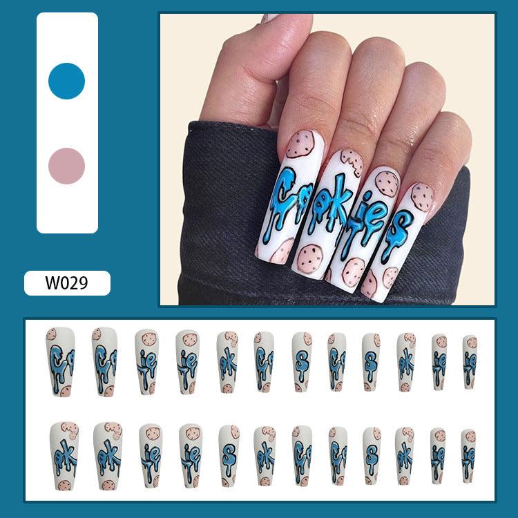 Removable Foreign Trade Europe And The United States Fake Nails - WOMONA.COM