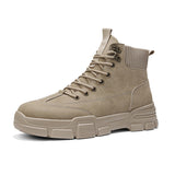 Tooling Boots Men's Leather Boots - WOMONA.COM