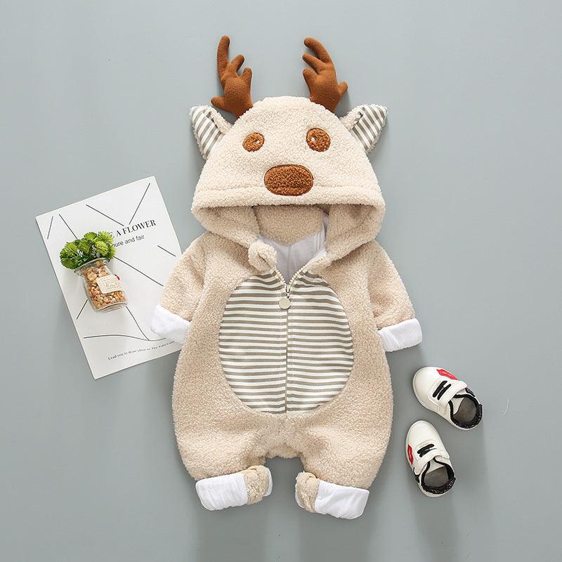 Super cute baby outing in trendy romper - WOMONA.COM
