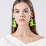 Dinosaur earrings - WOMONA.COM