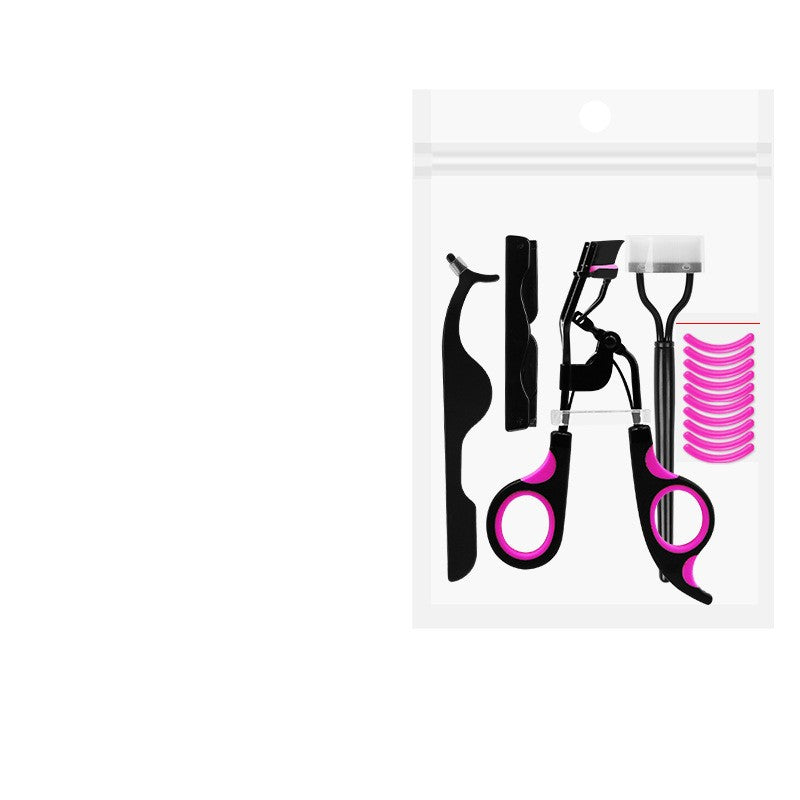 Semi-arc Steel Tooth Brow Groomer Eyelash Curler - WOMONA.COM