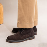 Handmade Leisure High-top Retro Desert Boots Men - WOMONA.COM