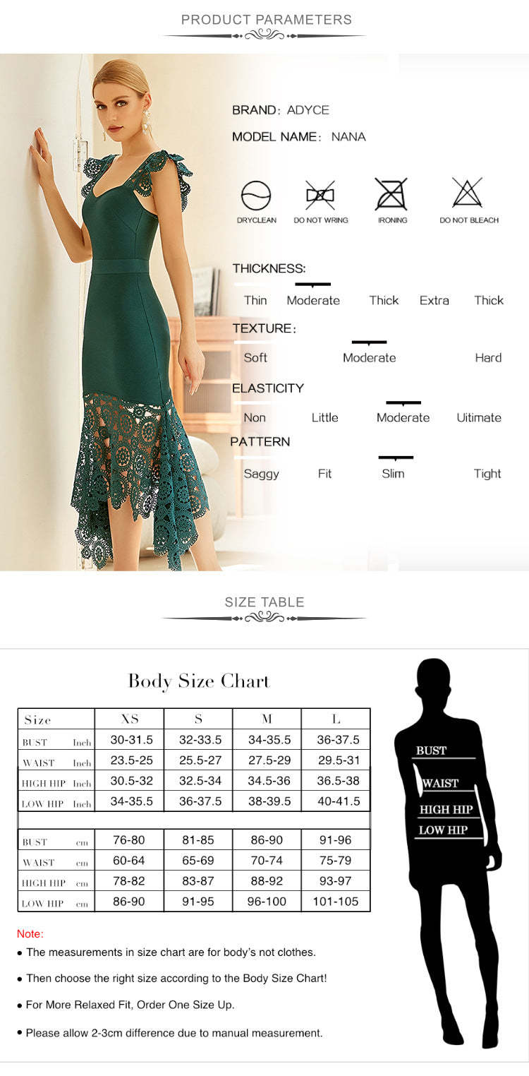 Green Solid Color Suspender Skirt Dress - WOMONA.COM