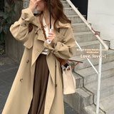 Fashion Ladies Mid-length Coat All-matching - WOMONA.COM