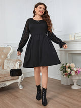 Dress Sexy Long Sleeve Autumn New Plus Size Women's Clothes - WOMONA.COM