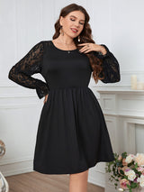 Dress Sexy Long Sleeve Autumn New Plus Size Women's Clothes - WOMONA.COM