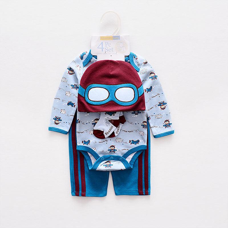 Baby clothes autumn baby jumpsuit - WOMONA.COM