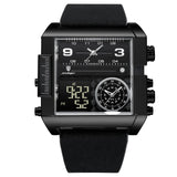 Double Display Electronic Quartz Watch - WOMONA.COM