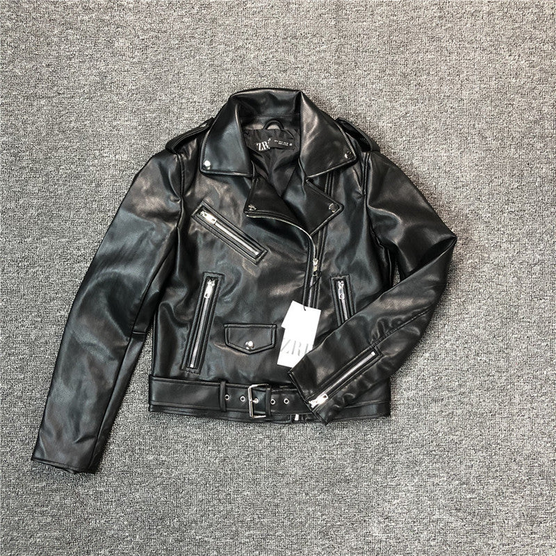 Women's leather jacket - WOMONA.COM