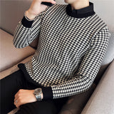 Casual Patchwork Knitwear Sweater - WOMONA.COM