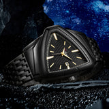 Men's Fashion Waterproof Triangle Quartz Watch - WOMONA.COM