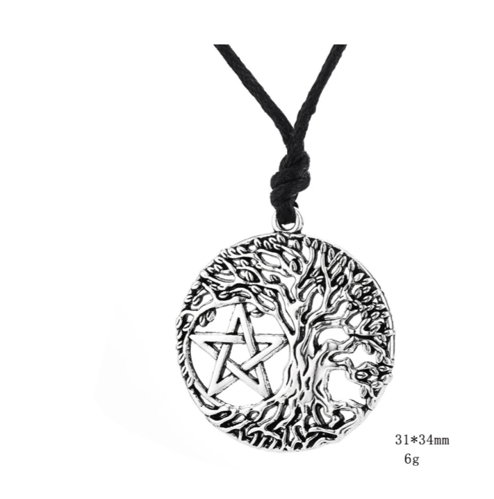 Pentagram necklace - WOMONA.COM