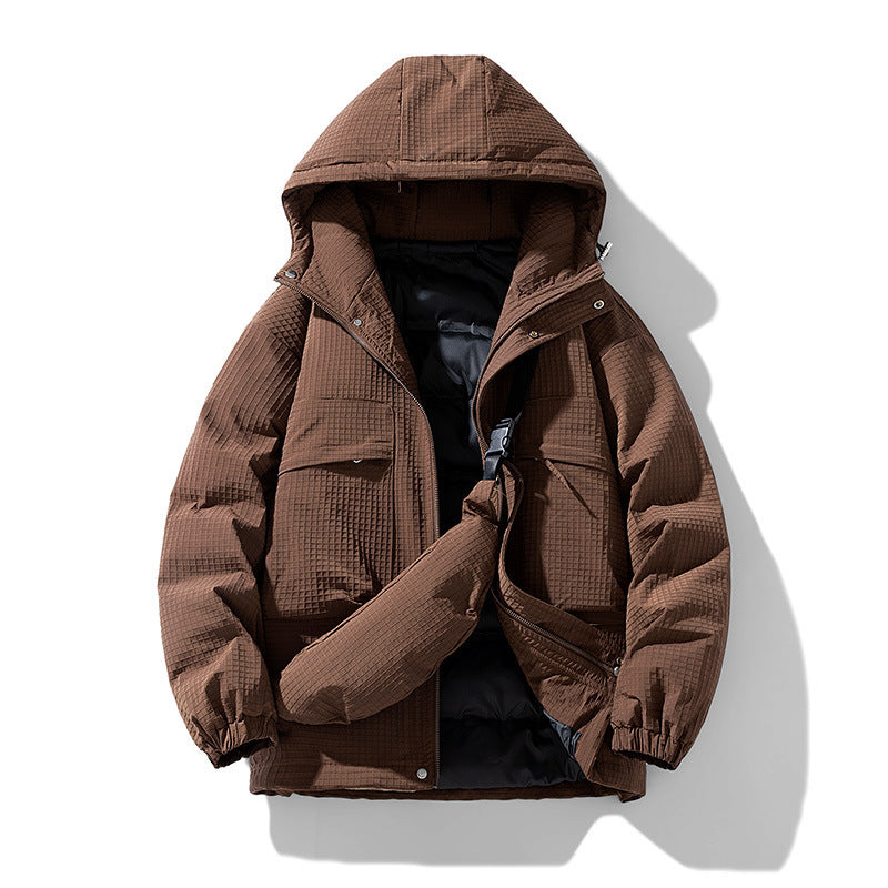 Warme Daunen-Baumwolljacke Baggy Coat