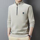 Men's Fashion Casual Fleece And Thick Bottoming Shirt - WOMONA.COM