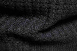 Men's Knitwear Solid Color Round Neck Fashion Sweater - WOMONA.COM