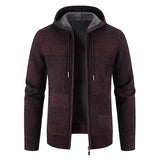 Loose Plus Size Zipper Wool Casual Jacket - WOMONA.COM