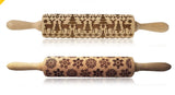 Rolling Pin Christmas Embossing - WOMONA.COM