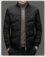 Business Casual Light Thin Warm Down Jacket - WOMONA.COM