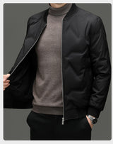 Business Casual Light Thin Warm Down Jacket - WOMONA.COM