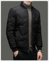 Business Casual Light Thin Warm Down Jacket - WOMONA.COM