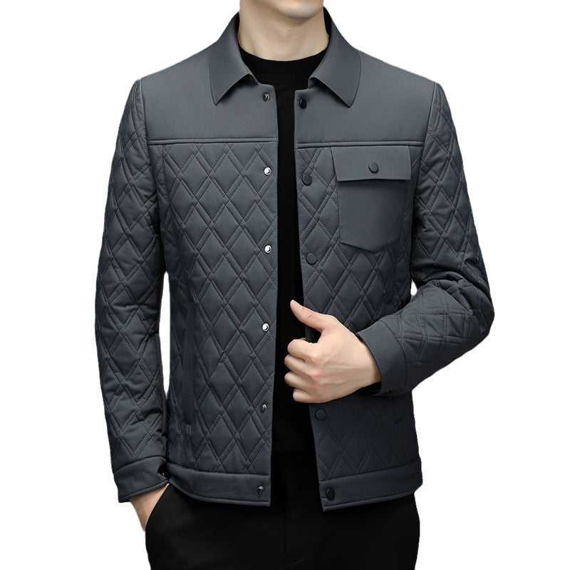 Men's Simple Casual Cotton-padded Jacket