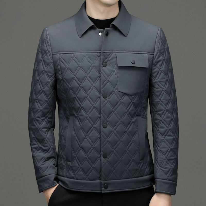 Men's Simple Casual Cotton-padded Jacket