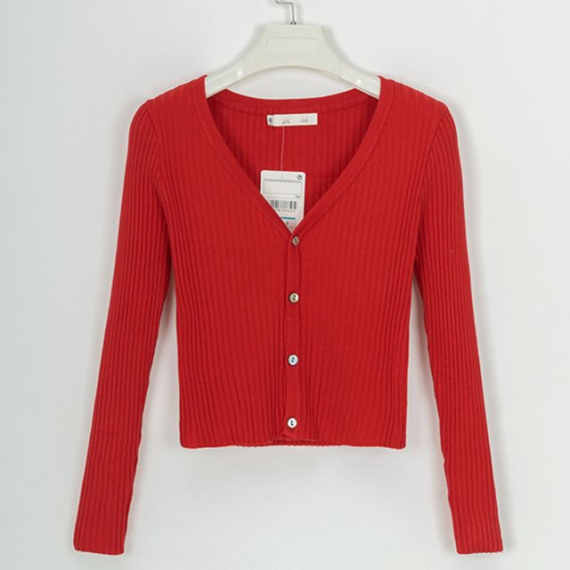 sweater cardigan women Slim sweaters - WOMONA.COM