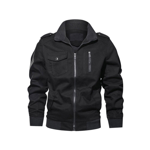 Motorcycle Jacket Mens Coat Winter Jackets For Men - WOMONA.COM