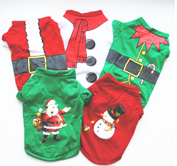 Dog Christmas vest - WOMONA.COM