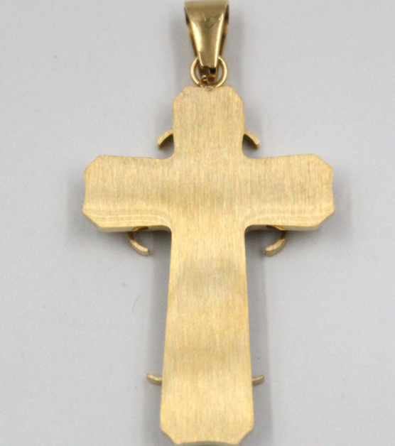 TL Stainless Steel Cross Pendant Necklaces - WOMONA.COM