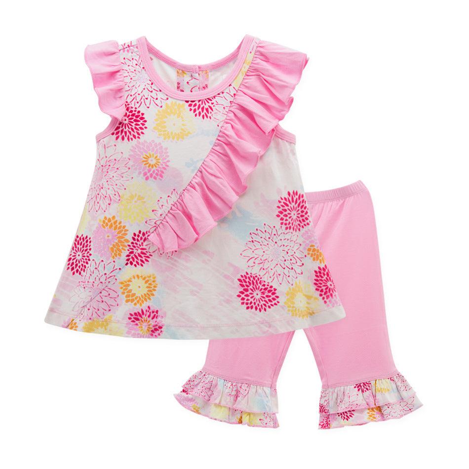Summer Children's Clothing Bamboo Fiber Baby Clothing - WOMONA.COM