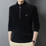 Men's Fashion Casual Fleece And Thick Bottoming Shirt - WOMONA.COM