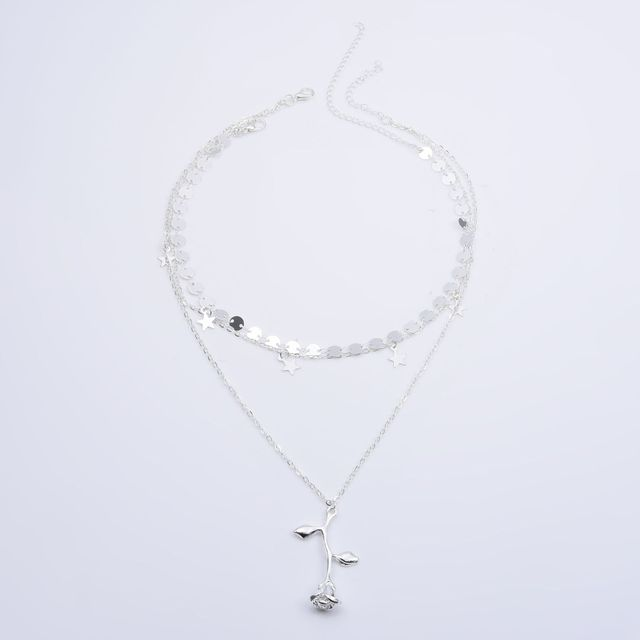 Rose necklace - WOMONA.COM