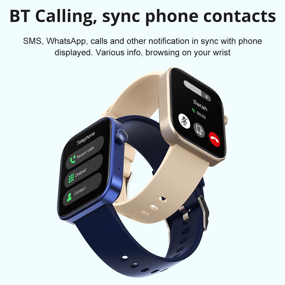Sports Heart Rate Meter Step IP67 Waterproof Smart Watch - WOMONA.COM