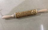 Rolling Pin Christmas Embossing - WOMONA.COM