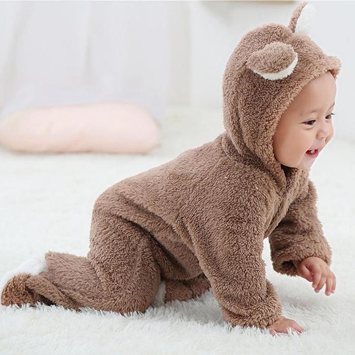Cute Baby Winter Romper - WOMONA.COM