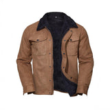 Men's Vintage Suede Casual Coat Lapel