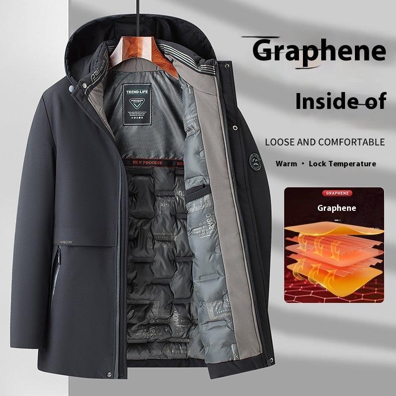 Winter Warm Leisure Graphene Cotton-padded Jacket - WOMONA.COM