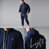 Men's Fitness Pullover Hooded Sweater