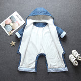 Thicken baby clothes in autumn and winter