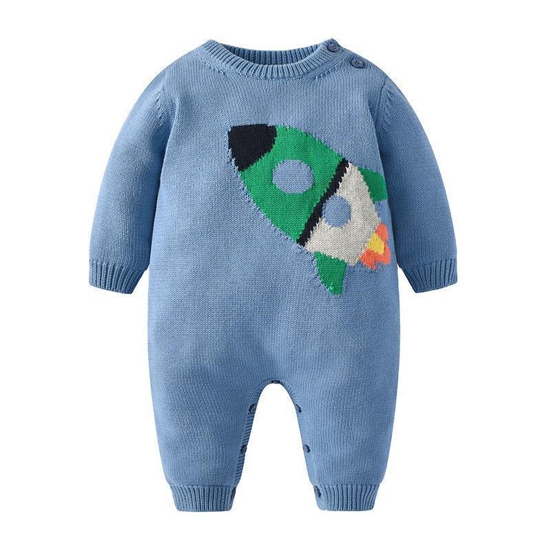 Clothing Dress Sets Baby Knitted Kids Romper Jumpsuit Summer - WOMONA.COM