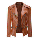 Motorcycle leather jacket - WOMONA.COM