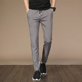 Summer New Ice Silk Casual Pants Men - WOMONA.COM